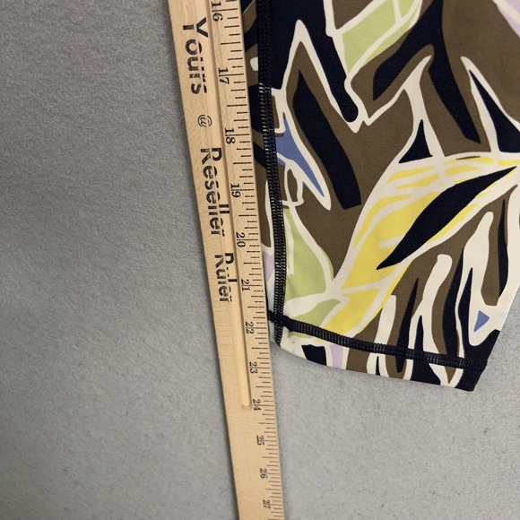 Sweaty Betty Leggings Womens Medium Colorful Power 7/8 Pocket Yoga Running - Picture 6 of 15